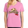 Ladies Core Cotton V Neck Tee Thumbnail